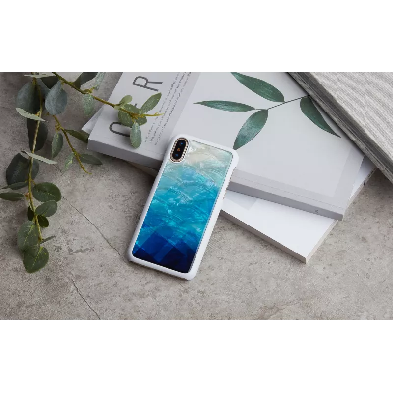 iKins älypuhelinkotelo iPhone XS/S blue lake white