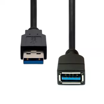 USB-jatkokaapeli ProXtend USB3AAF-003 3.2 Gen1, 3 m, USB-A-naaras – USB-A-uros