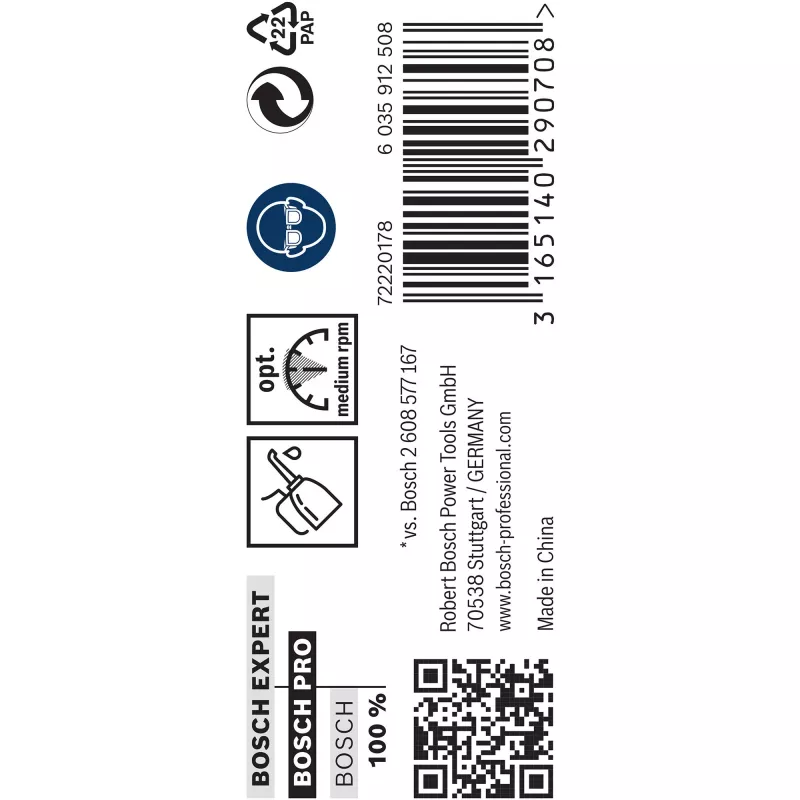 Bosch 2608595070 poranterä
