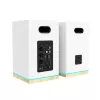 Blaupunkt BS60WH LED hyllykaiuttimet, Bluetooth, HDMI ARC, valkoiset