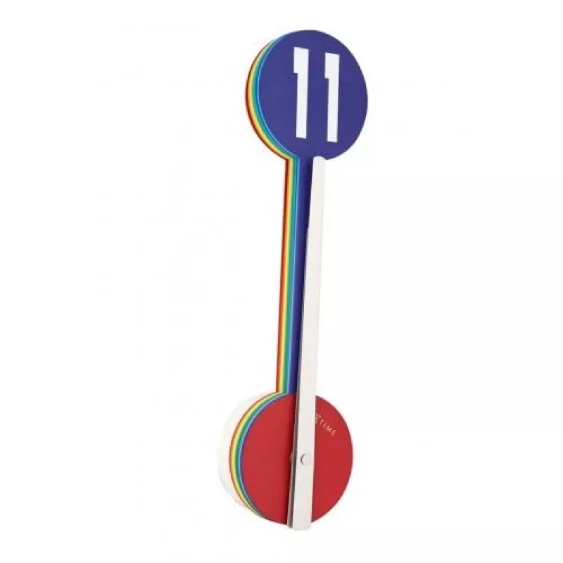 NeXtime kello 2995di Colour Guide, Ø 60 cm, seinäkello, monivärinen