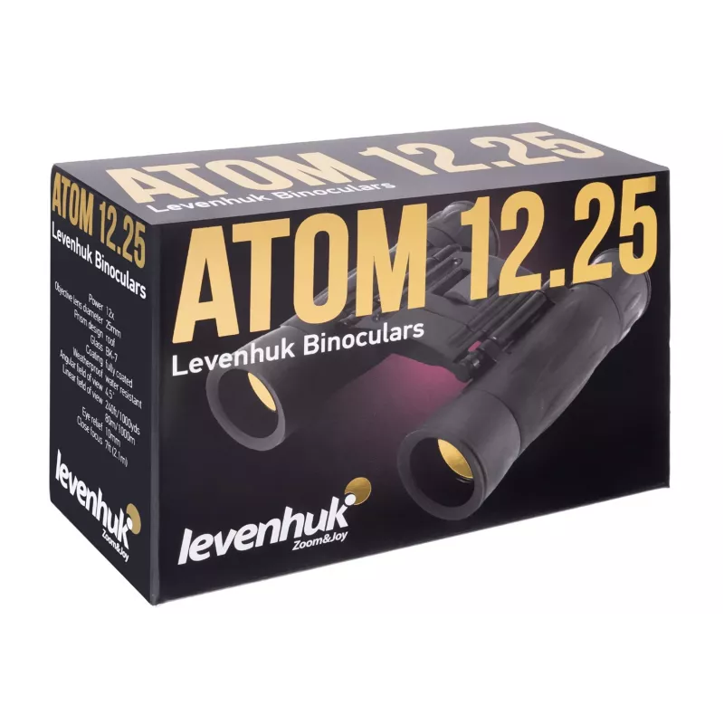 Levenhuk Atom 12x25 kiikari Roof musta