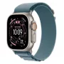 Älykello Apple Watch Ultra 3 GPS + Cellular 49 mm Natural Titanium -kotelo Light Blue Alpine Loop -rannekkeella (pieni)