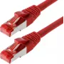 Verkkokaapeli Helos CAT6 S/FTP (PIMF) 7,5 m punainen