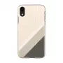 Puhelinkotelo man and wood iPhone XR:lle harmaa puku musta — suojakotelo