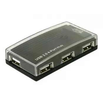USB-keskitin DeLOCK 4 porttia ulkoinen USB 2.0 480 Mbit/s