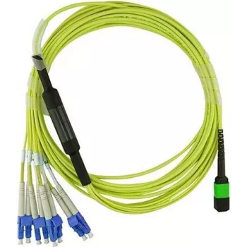 Kuitukaapeli BlueOptics MTP-4LC-S5M-BO 4x LC G.657.A1 5 m vihreä