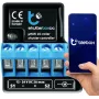 I/O-moduuli bleBox shutterBoxDC 2x binääritulot, 2x relelähdöt 230V