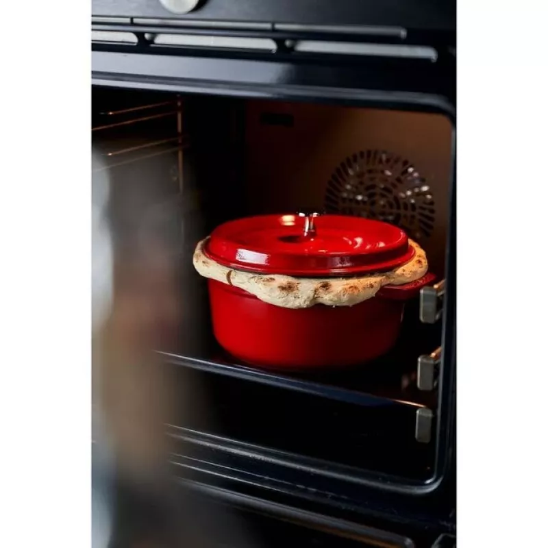 Yksittäinen pata Staub Cocotte 24 cm kirsikka
