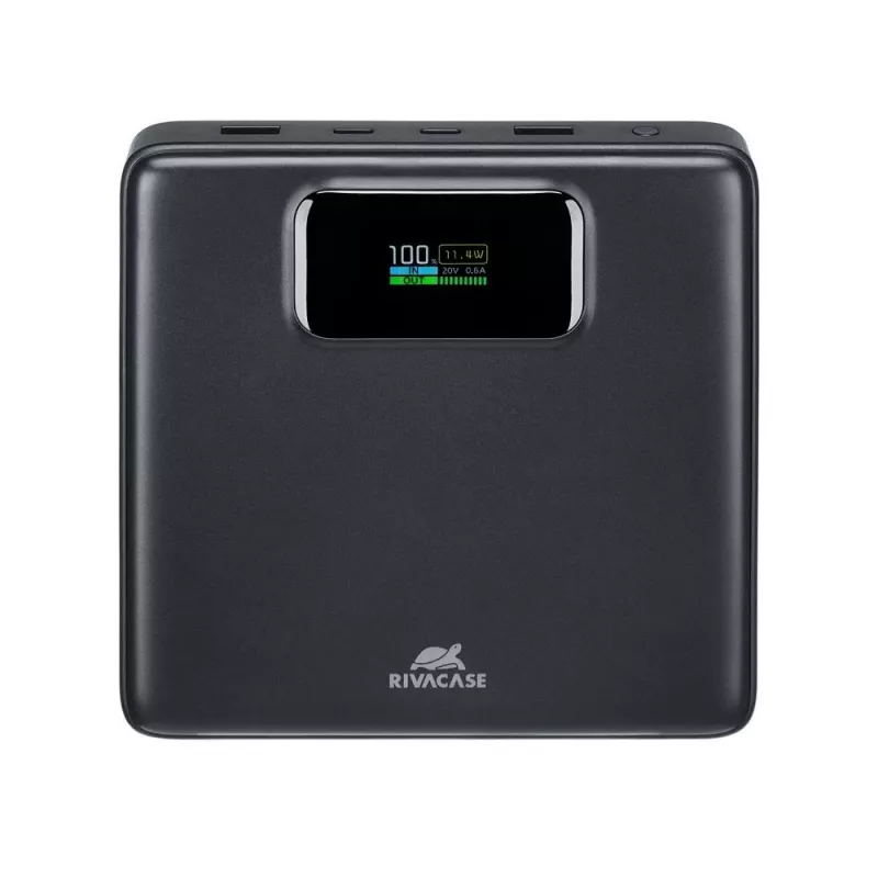 Virtapankki Rivacase VA1091 — 25800 mAh, kokonaislähtöteho 100 W, USB-liitännät