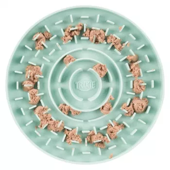 Trixie Junior nuolentakulautanen 15 cm — koiran nuolentakulautanen, vihreä, 15 cm halkaisija, junior, 200 g