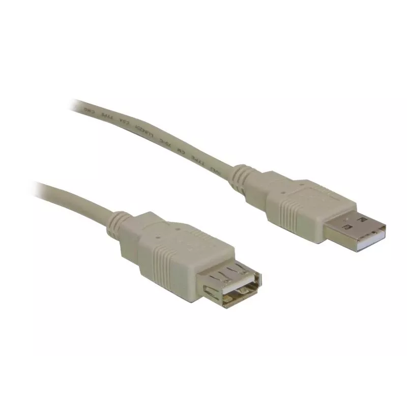 USB-kaapeli DeLOCK 82239 USB 2.0 1,8 m valkoinen