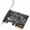 SilverStone SST-ECU07 PCIe 3.0 x4 USB 3.2 Gen 2x2 -sovituskortti, 1x sisäinen USB-C, matala profiili