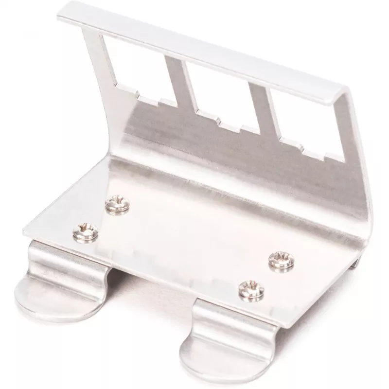 Adapteri Digitus AN-25183 3x Keystone-moduulille ruostumaton teräs