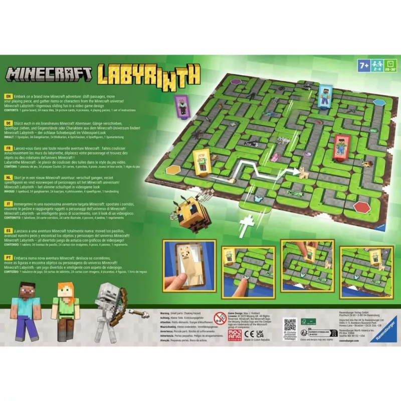 Minecraft Labyrinth, lautapeli