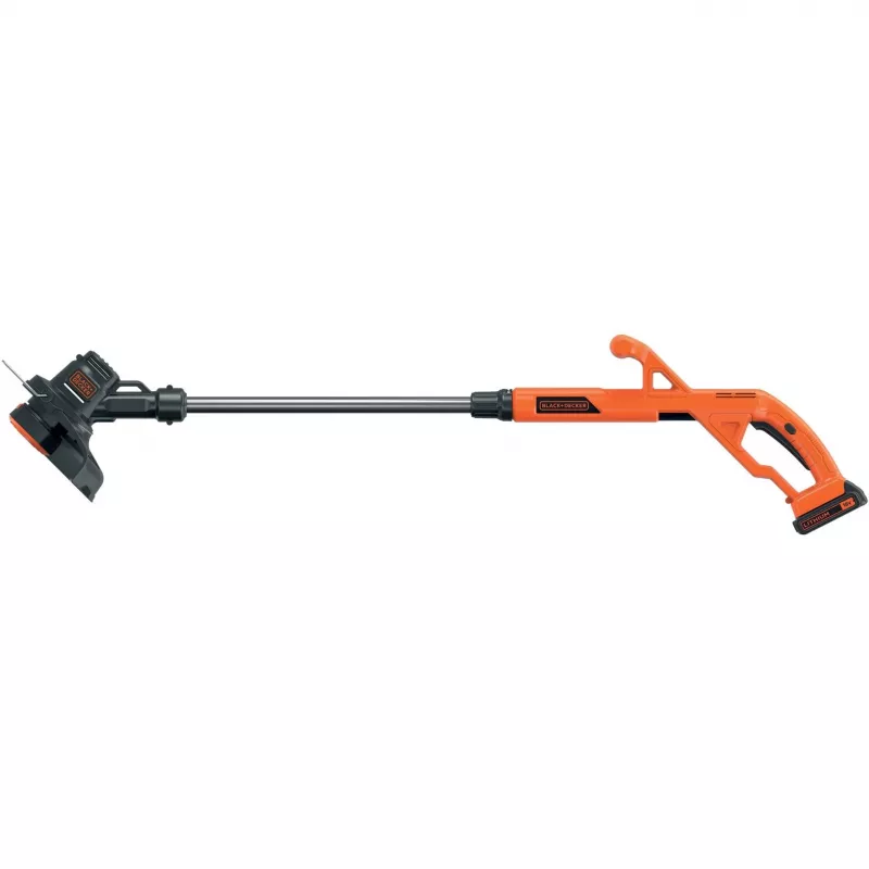 Black+Decker ST1823 18 V akkukäyttöinen ruohotrimmeri, 25 cm, 1,5 Ah Li-ion, teleskooppivarsi, oranssi/musta