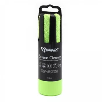 Sbox CS-5005G näytönpuhdistusaine 150 ml vihreä