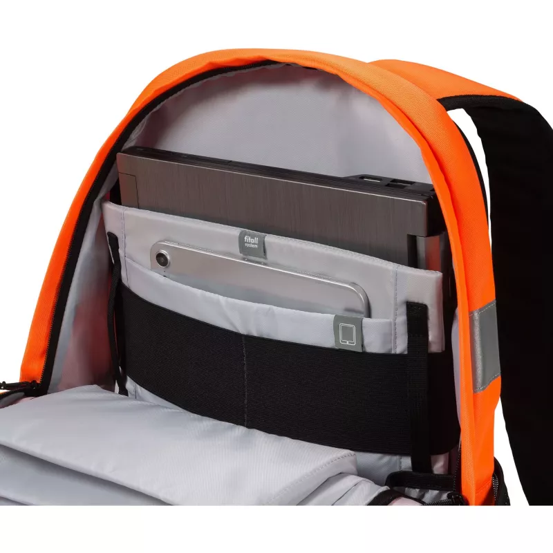 Dicota HI-VIS - V2 - kannettavan tietokoneen reppu - 39,6 cm (15,6