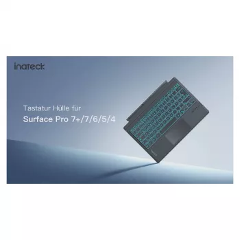 inateck näppäimistö Surface harmaa, Sureface GO 1-4 Com. QWERTZ