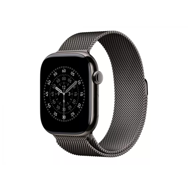Apple MGJ64ZM/A älykellojen lisävaruste liuskekivi ruostumaton teräs 46 mm