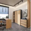 RS-80 HEMN OFFICE -hyllykkö, antrasiitti/artisan oak