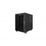 Vapaasti seisova kaappi Lanberg FF01-8015-12BL 15U musta 800 kg