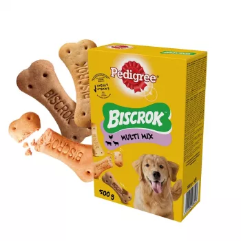 Pedigree Biscrock Original 500 g kana aikuisille koirille