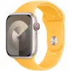 Apple-ranneke 45 mm Sunshine urheiluranneke S/M keltainen
