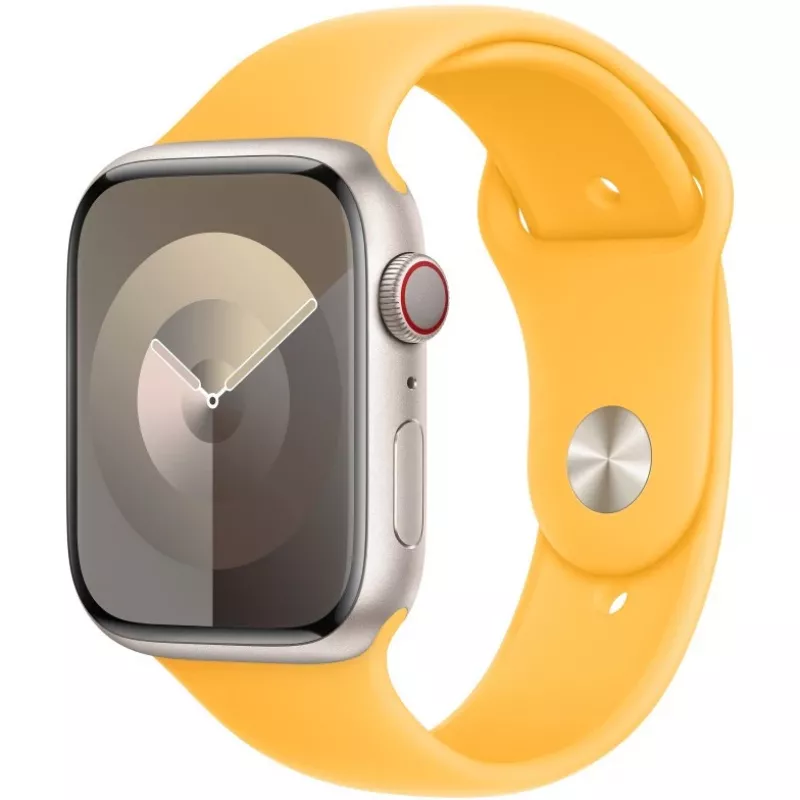 Apple-ranneke 45 mm Sunshine urheiluranneke S/M keltainen