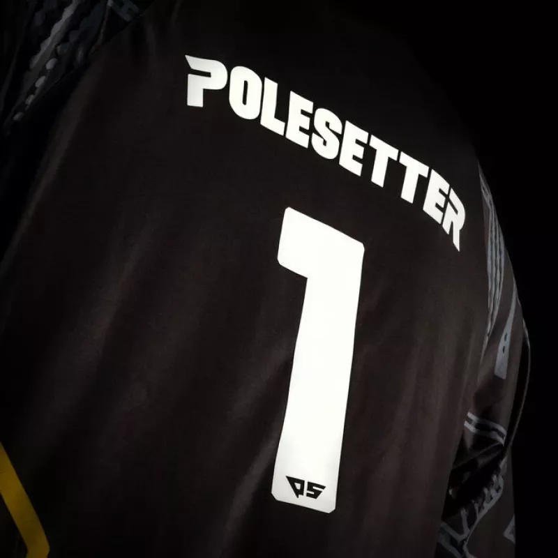 Polesetter ONE Simracing-paita keltainen - L