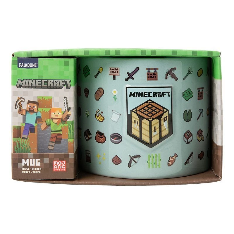 Paladone Minecraft kohokuvioinen muki
