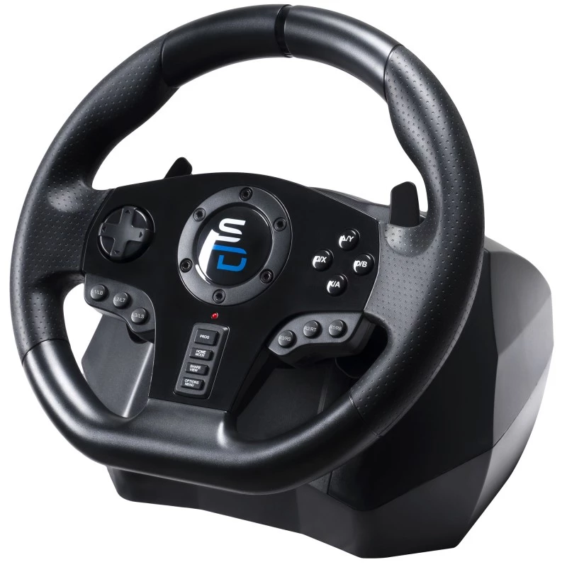Ratti + polkimet Subsonic GS850-X musta 270° kierto USB