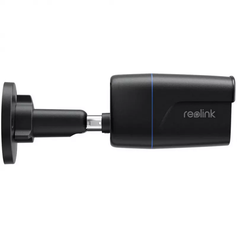 Reolink P330 4K IP-valvontakamera, 8 MP 3840 x 2160, sisä- ja ulkokäyttöön, sisäänrakennettu mikrofoni, 30 m:n yönäkö, musta