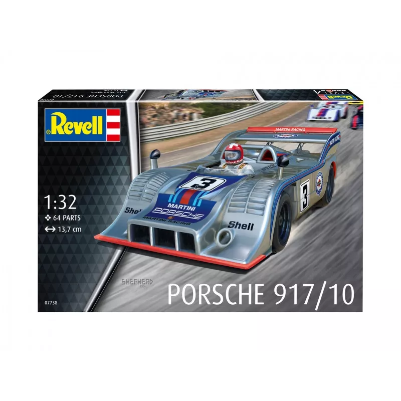Revell 07738 Porsche 917/10 autopienoismallin rakennussarja, 1:32