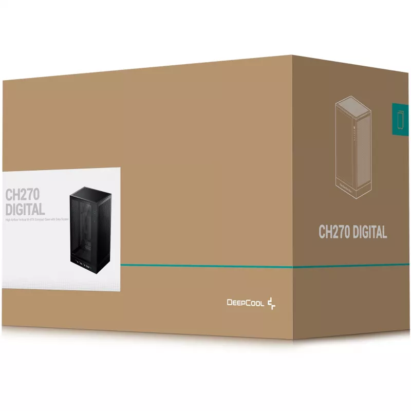 DeepCool CH270 kotelo (R-CH270-BKNDM0-G-1)