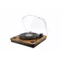 Hihnavetoinen vinyylisoitin AKAI ATT-11BT — ruskea, 33/45/78 kierr./min, 0,8 W RMS