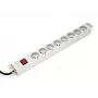 DIGITUS Professional A-19-STRIP-2-IMP – virranjakoyksikkö (rack – rack-asennettava) – vaihtovirta 250 V – tulovirransyöttö – lähtö