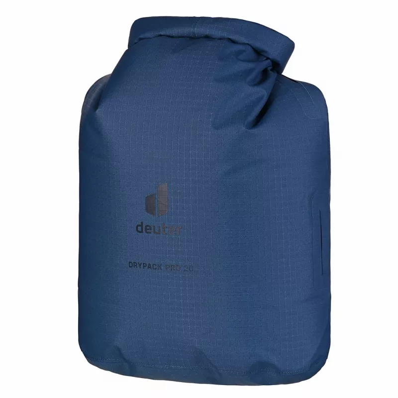 Vedenpitävä pussi DEUTER Drypack Pro 20 – 20 L tilavuus, rullasuljin, hitsatut saumat