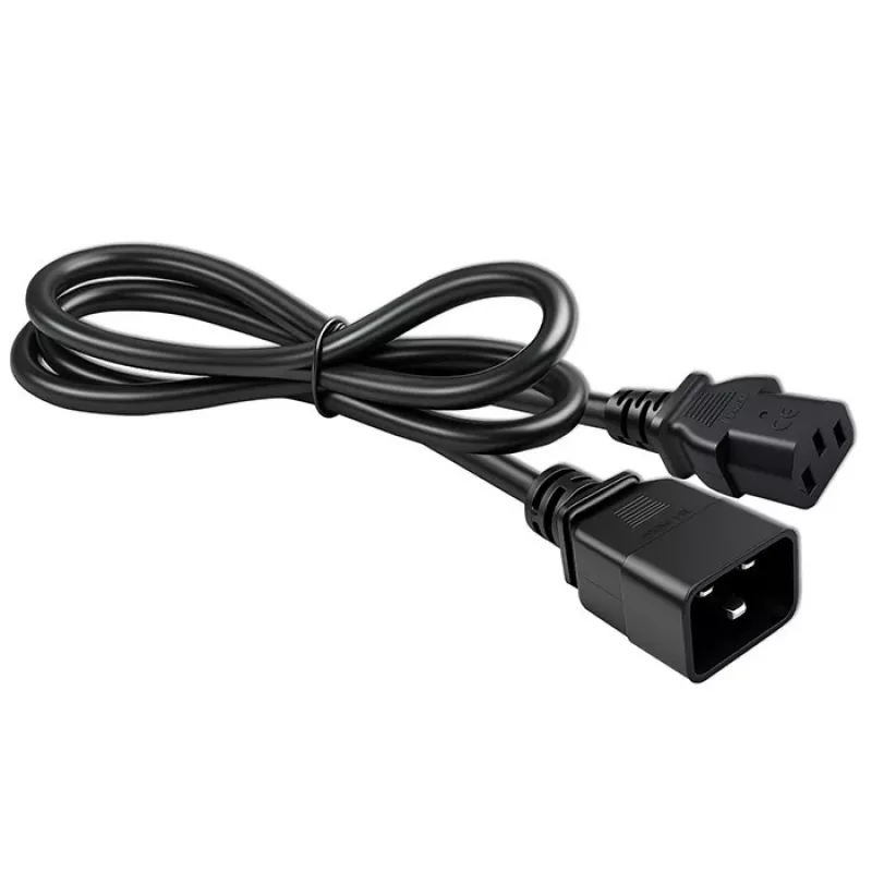 Virtakaapeli Qoltec 53991 musta 1,2 m C20 C13 liitin