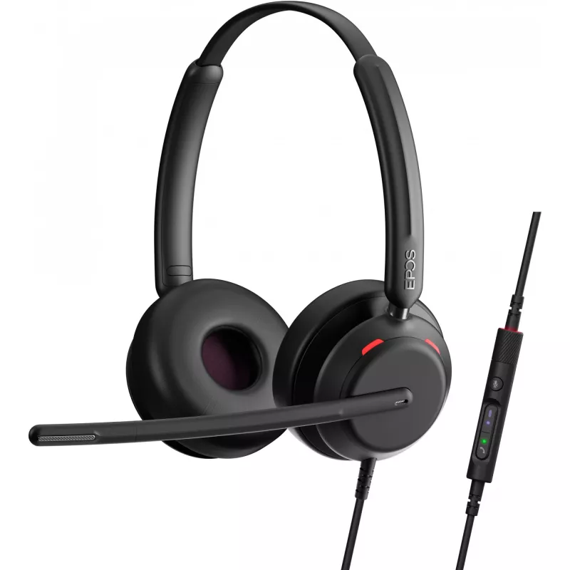 EPOS IMPACT 760T - kuulokemikrofoni - on-ear - johdollinen - USB-C - musta - sertifioitu Microsoft Teamsille (1001214)
