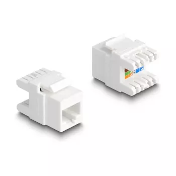 Keystone-moduuli DeLOCK 88131 litteä RJ-45 valkoinen