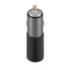 Akyga AK-CH-26 GaN-autolaturi 12/24 V, 100 W, USB-C PD 3.0 + USB-A QC 3.0, harmaa
