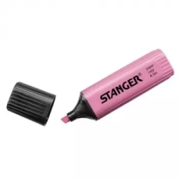 Korostustussi Stanger 180012000 violetti, kärki 1–5 mm, kiila, mustetussi