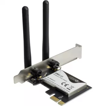Inter-Tech DMG-31 - sisäinen - langaton - PCI Express - Wi-Fi - Wi-Fi 4 (802.11n) - 300 Mbit/s (88888147)