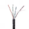 Verkkokaapeli LANBERG LCU6-10CC-0305-BK U/UTP Cat6 305 m, 23 AWG, CCA, 250 MHz, musta