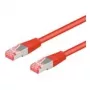Wentronic Goobay CAT 6 -patchkaapeli, S/FTP (PiMF), punainen, 25 m - LSZH halogeeniton, kupari (95650)