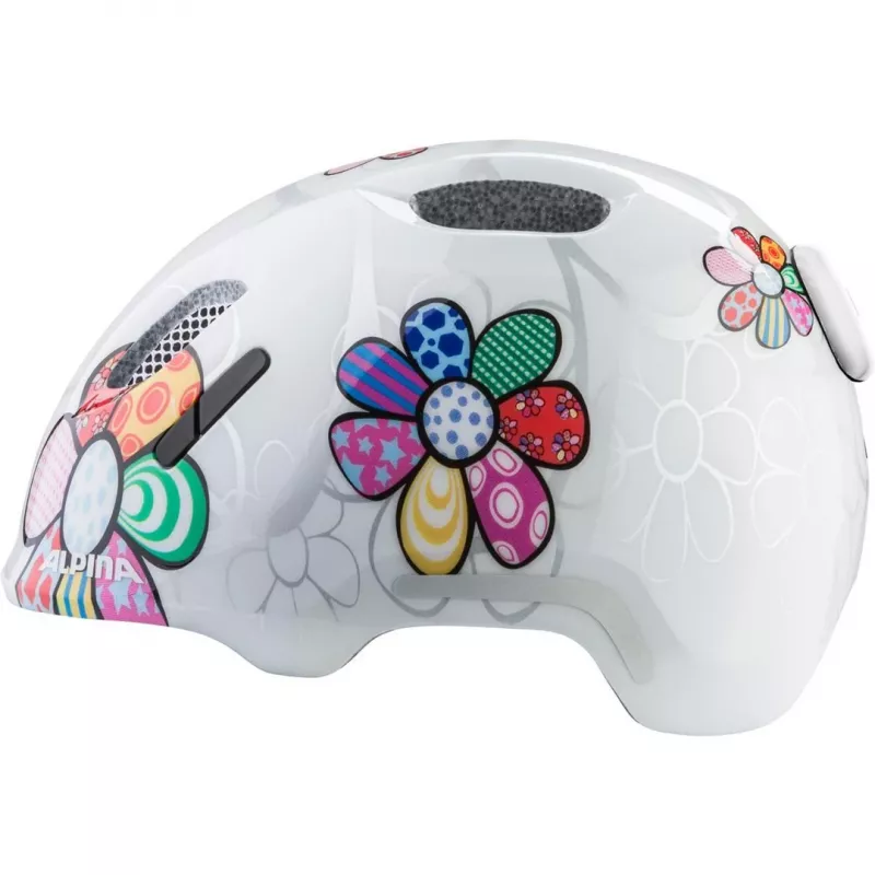 Polkupyörän kypärä ALPINA XIMO 2 FLASH WHITE FLOWER GLOSS 49-54