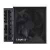 Lian Li EDGE EG1300 1300 W virtalähde, 80 PLUS Platinum, ATX 3.1, PCIe 5.1, musta
