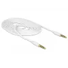Audiokaapeli 3,5 mm DeLOCK 83441 2 m valkoinen