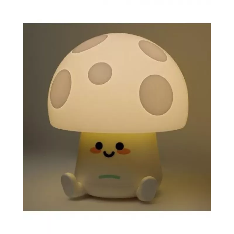 Pöytävalaisin Paladone Fun Guy Mushroom Light – uutuus sienen muotoinen LED-yövalaisin